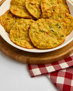 Pamonha Assada com Legumes
