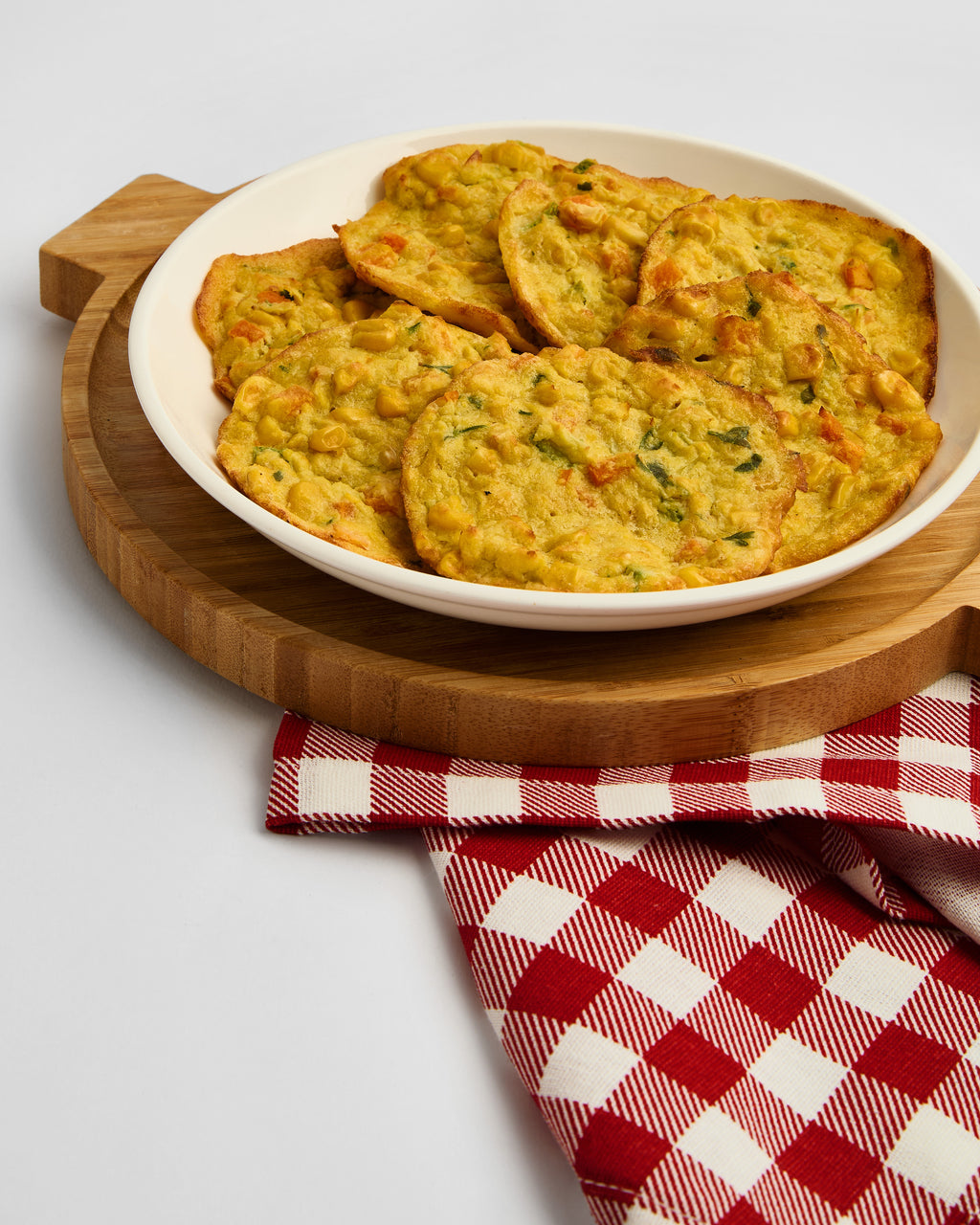 Pamonha Assada com Legumes