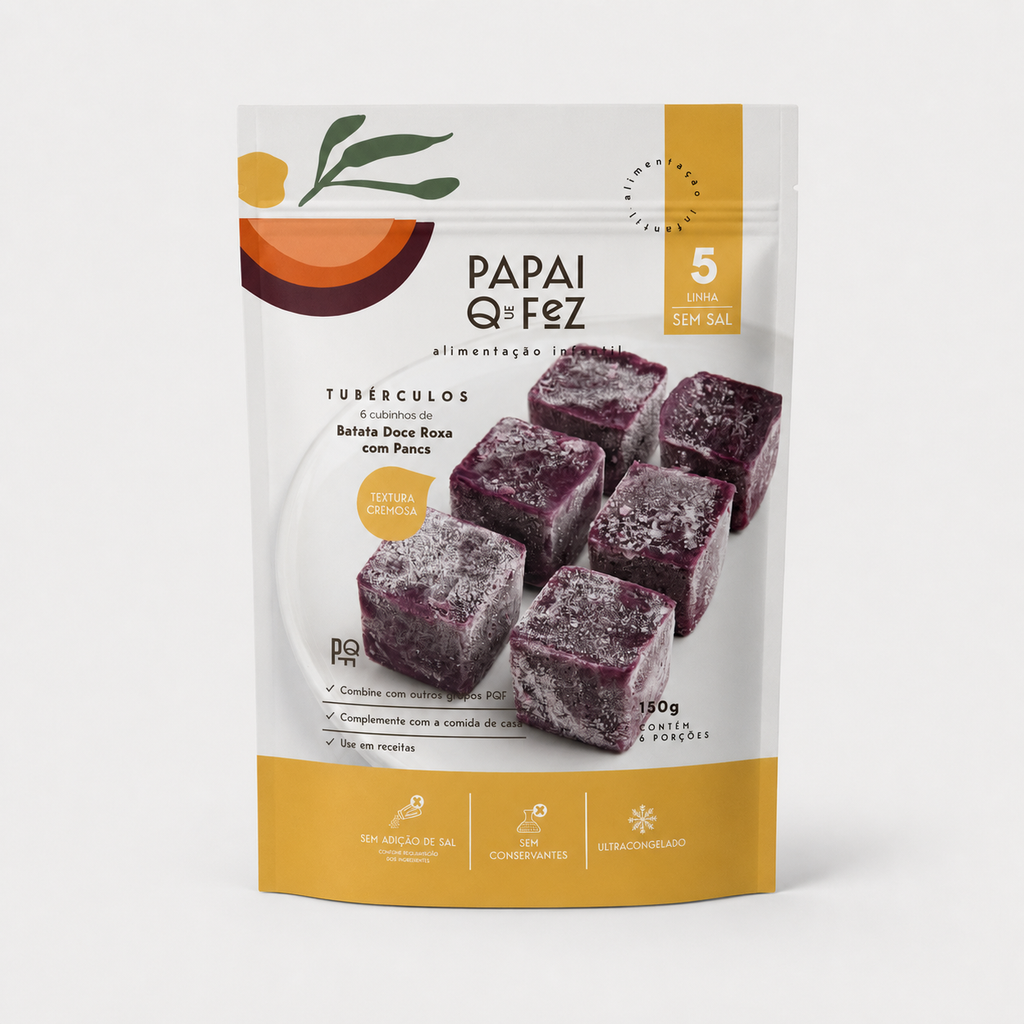 Batata Doce Roxa com Pancs
