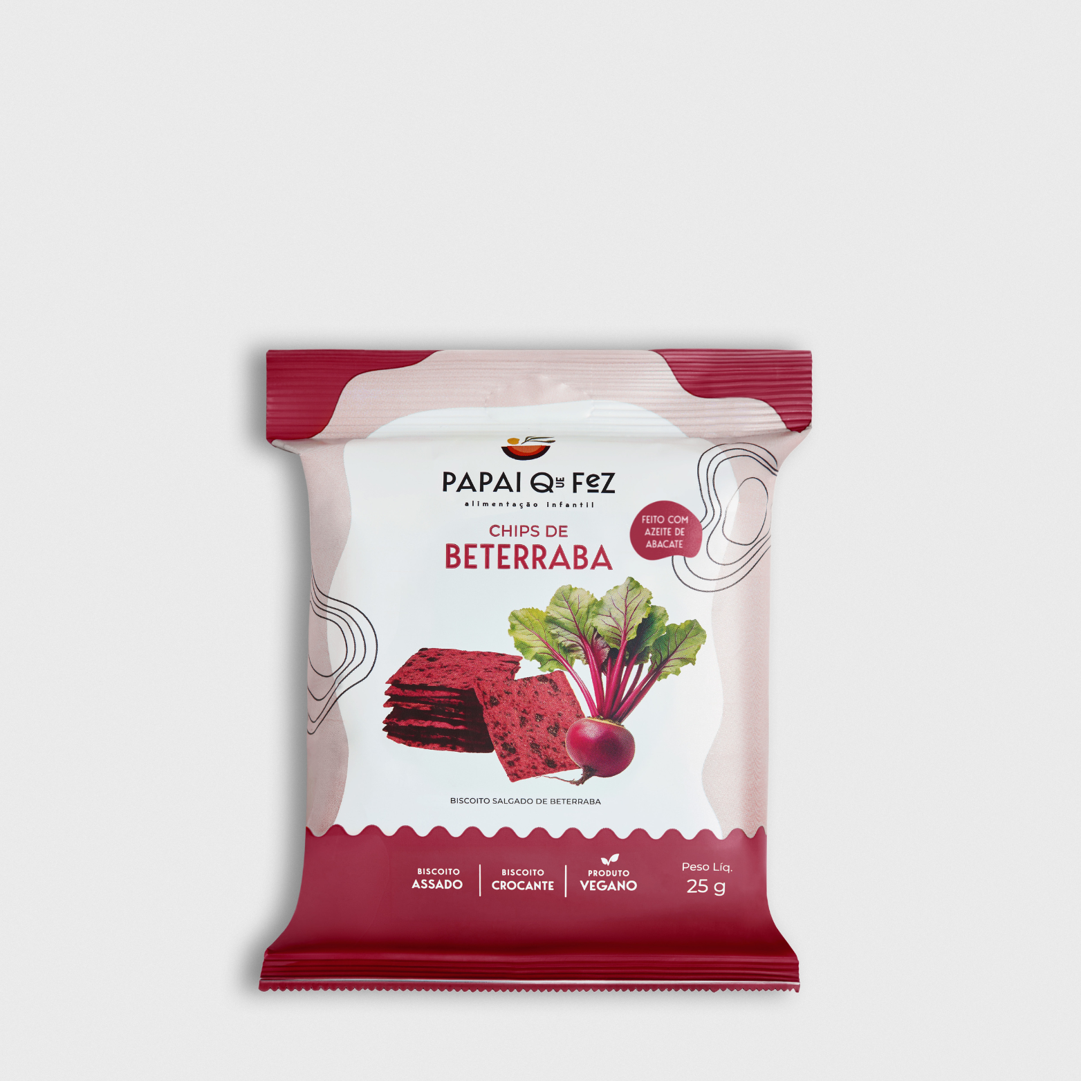 Kit Chips de Beterraba - 3un