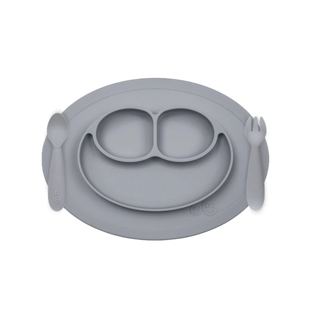 Kit de Alimentação Mini Feeding Set Cinza - EZPZ