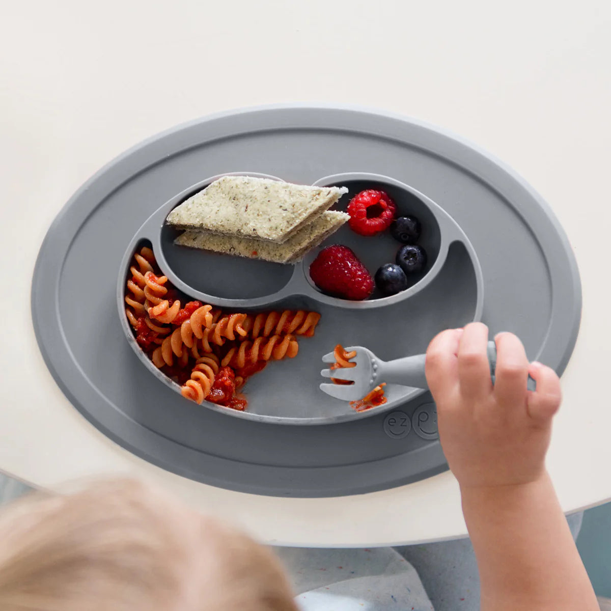 Pratinho The Mini Mat Cinza – EZPZ