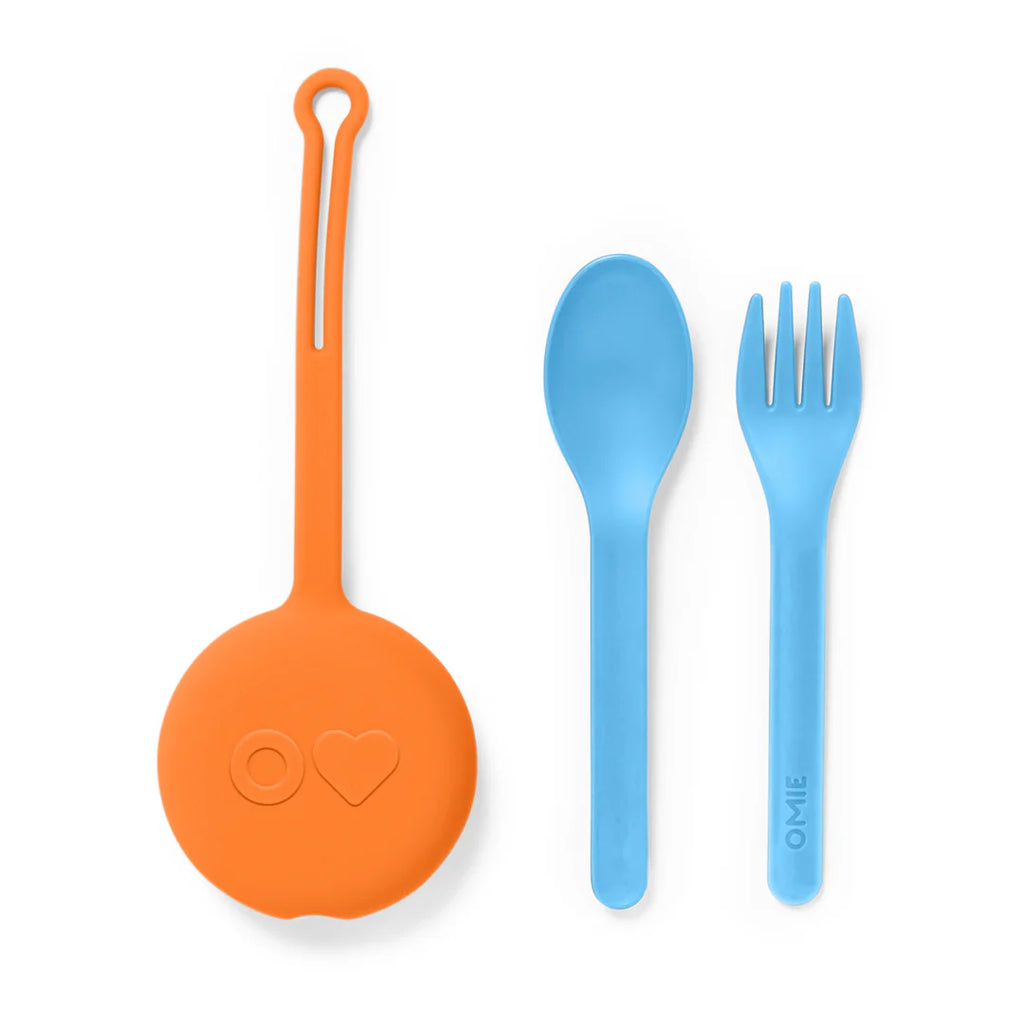 Kit de Talheres OmiePod Laranja - OMIE