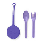 Kit de Talheres OmiePod Roxo - OMIE