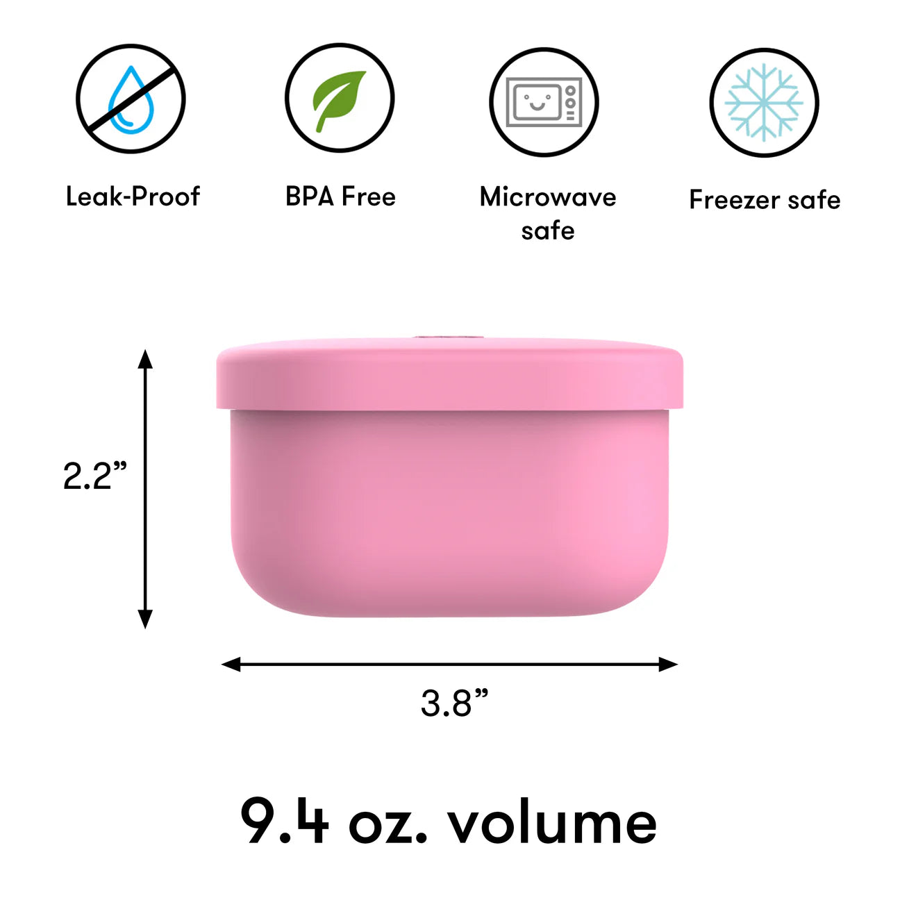 Porta Snacks OmieSnack Rosa – OMIE