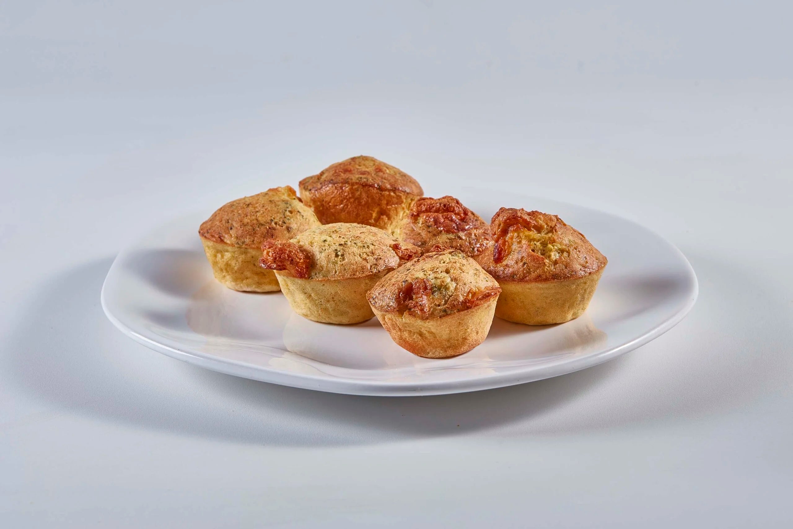 Muffin de Brócolis e Queijo Minas – com sal