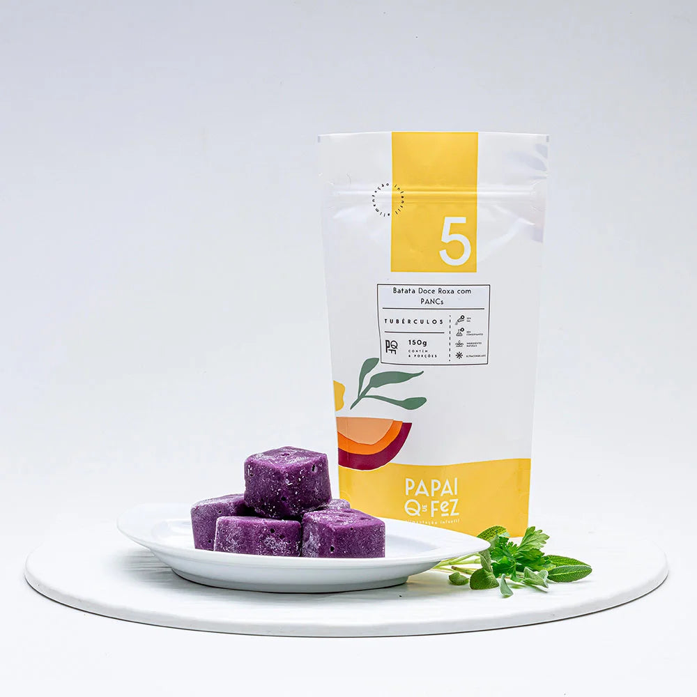 Batata Doce Roxa com Pancs