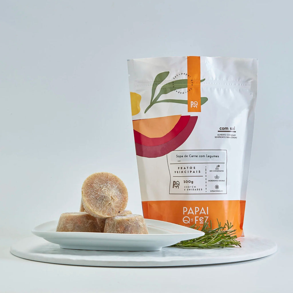 Sopa de Legumes com Carne - com sal