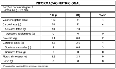 Açaí com Banana e Tâmara - sem açúcar
