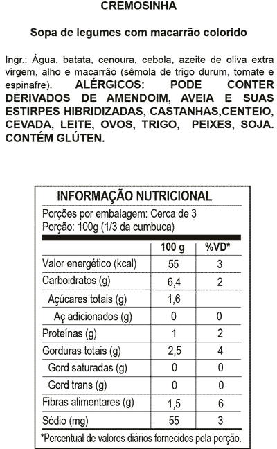 Sopita Cremosinha