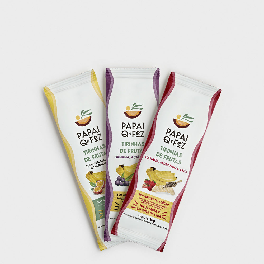 Kit Tirinhas de Fruta Mix – 3un