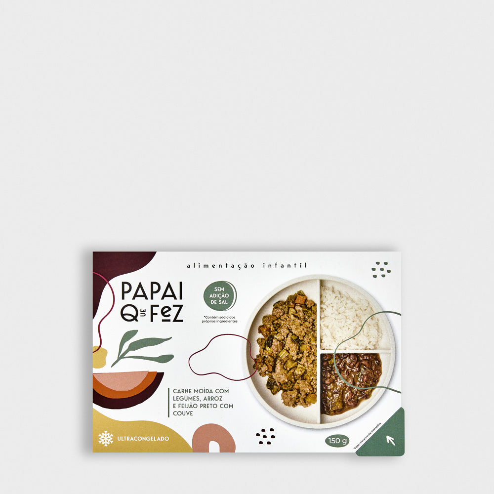 Marmitinha de Carne Moída com Legumes