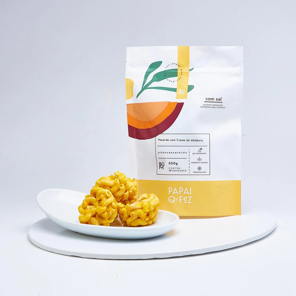 Macarrão com Creme de Abóbora
