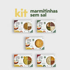 Kit Marmitinhas Sem Sal