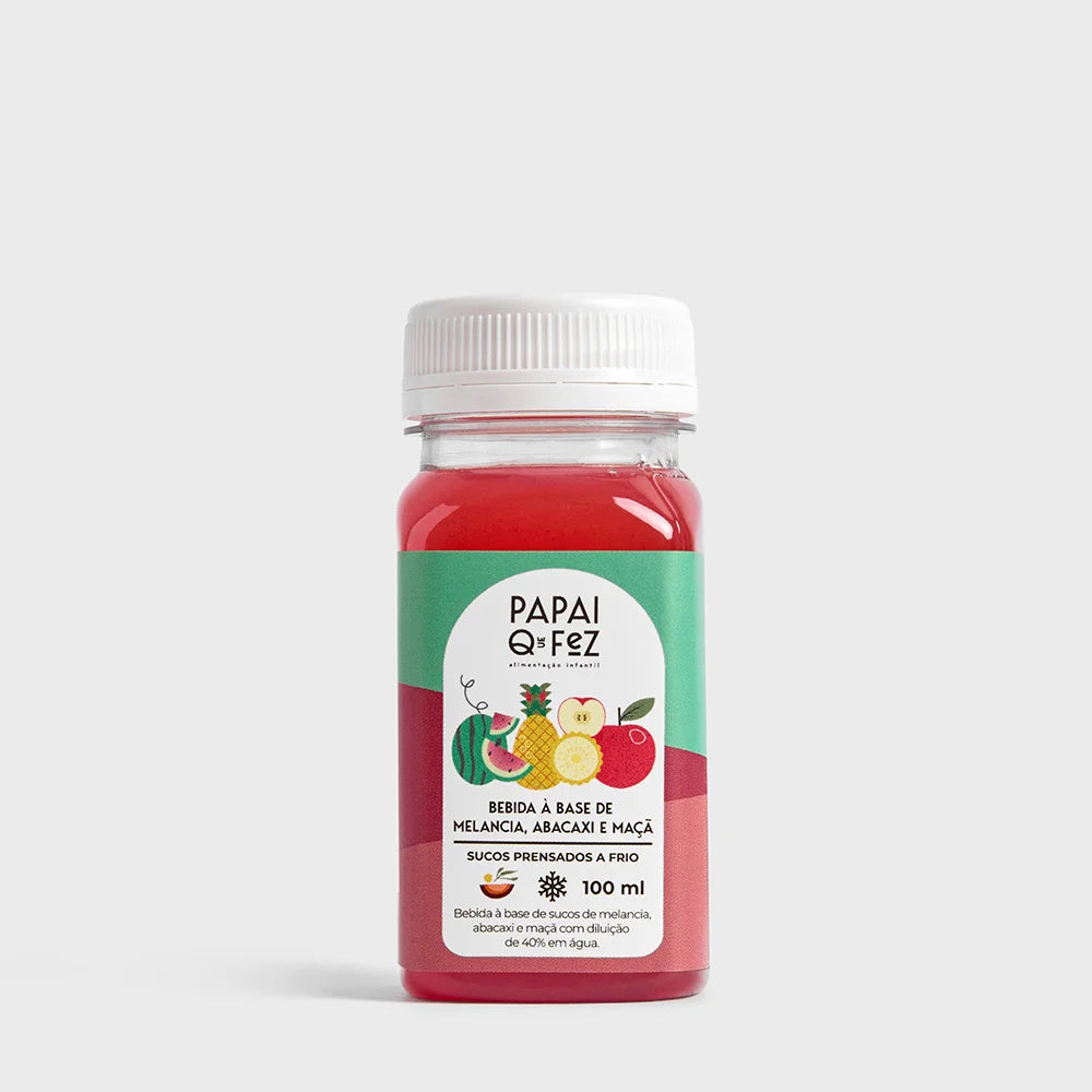 Suco Melancia, Abacaxi e Maçã – 100ml